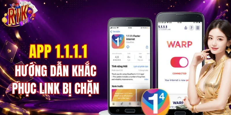 Hướng Dẫn Sử Dụng App 1.1.1.1
